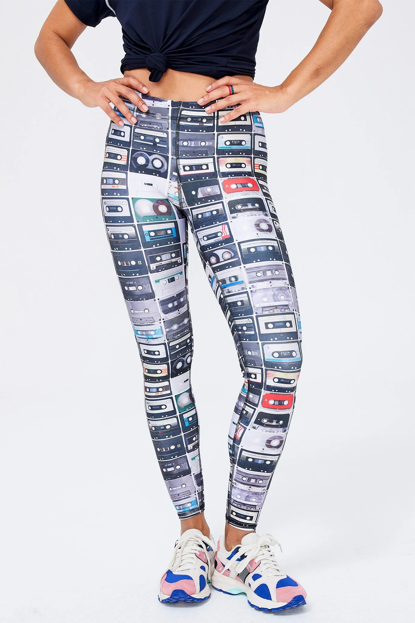 Hi-Shine Leggings in Mixtapes