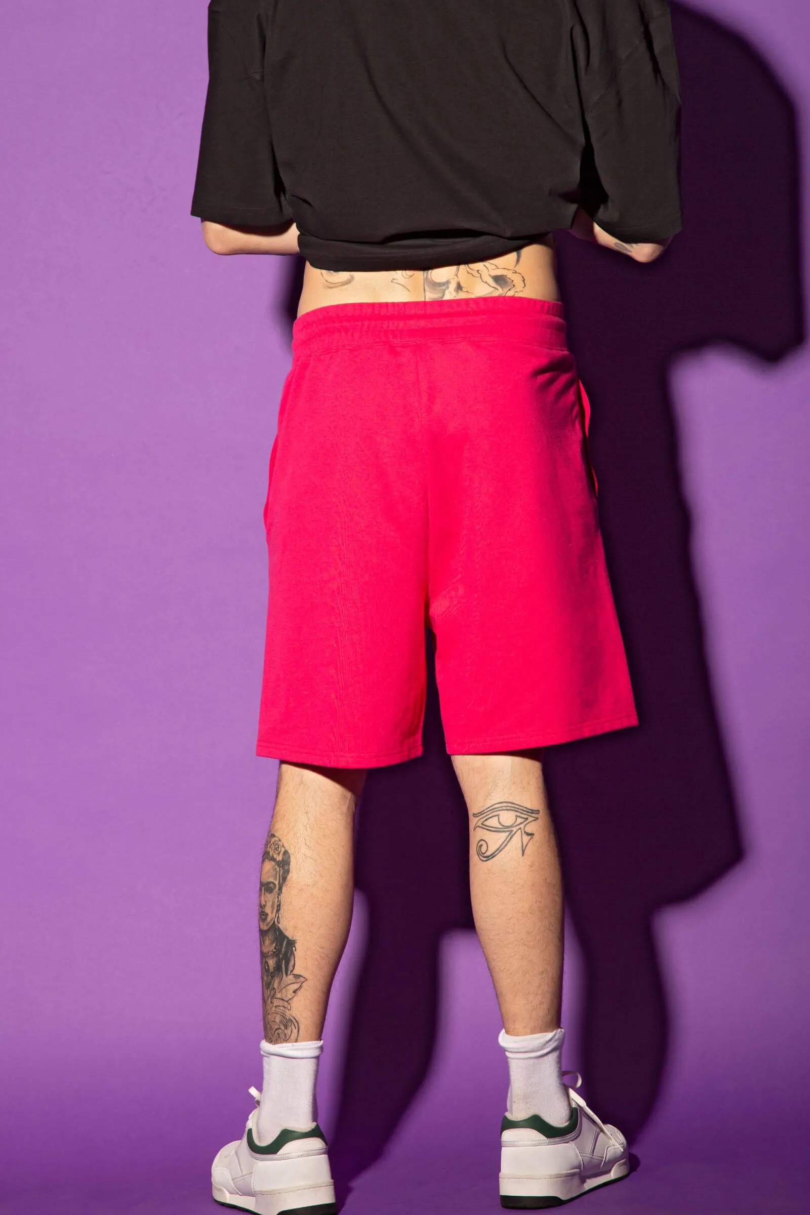 Hot Pink Bermuda Shorts