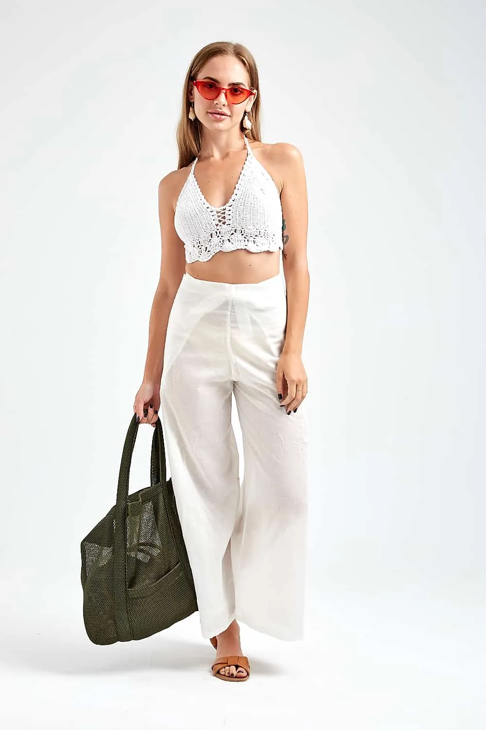 ISLAND RETREAT WHITE PANTS