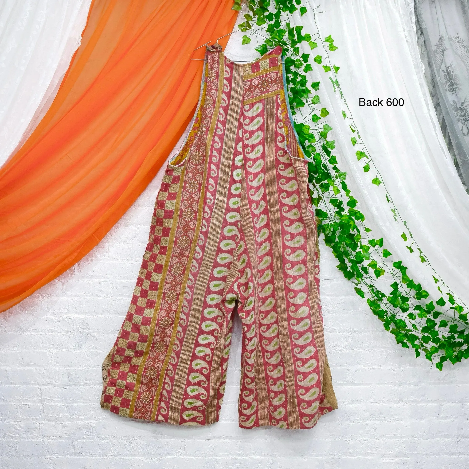 Kantha Wide Leg Jumpsuits