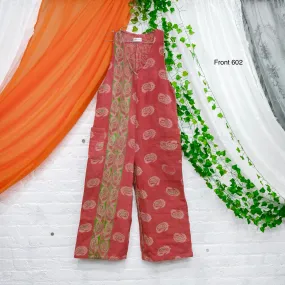 Kantha Wide Leg Jumpsuits