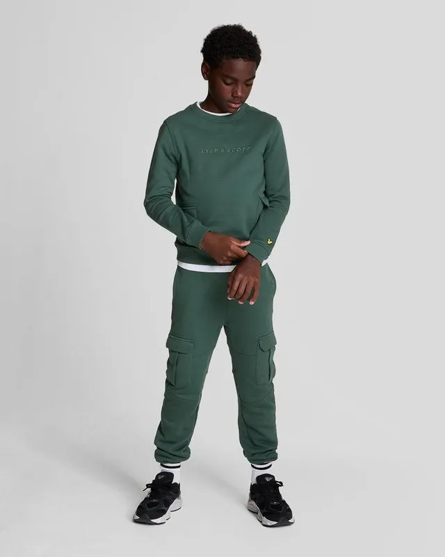 Kids Cuffed Cargo Jogger