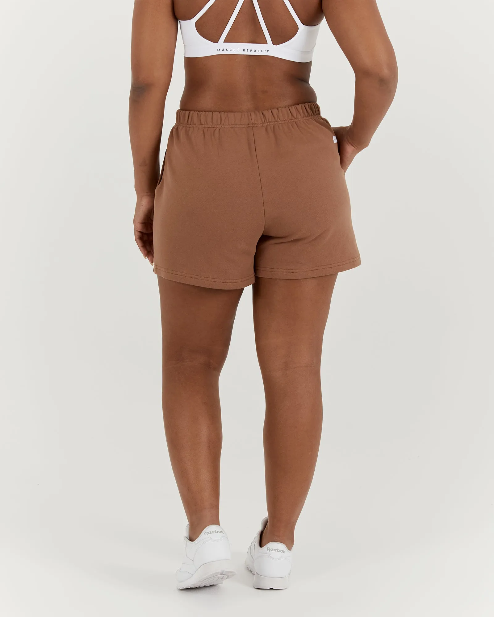 LEISURE SHORTS - MOCHA