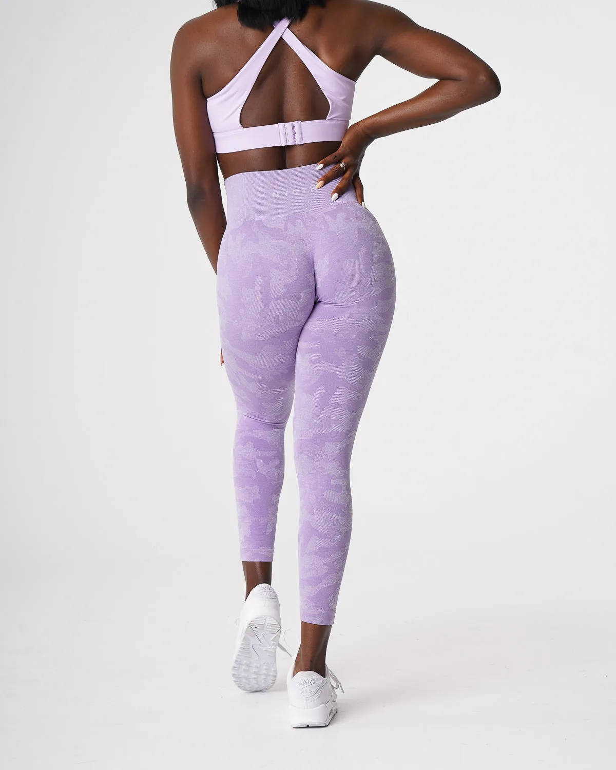 Lilac Camo Seamless Leggings