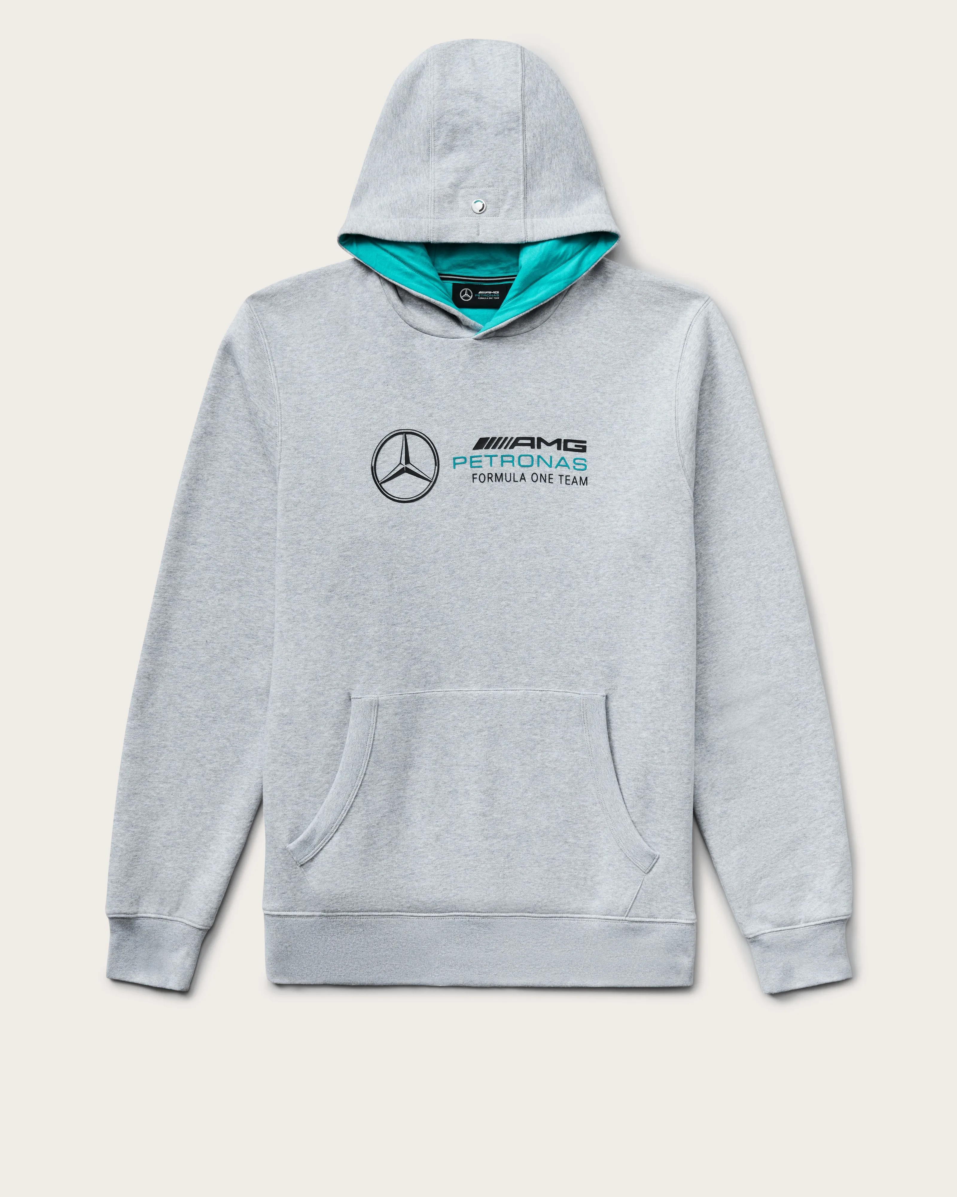 Logo Hooded Sweat Grey