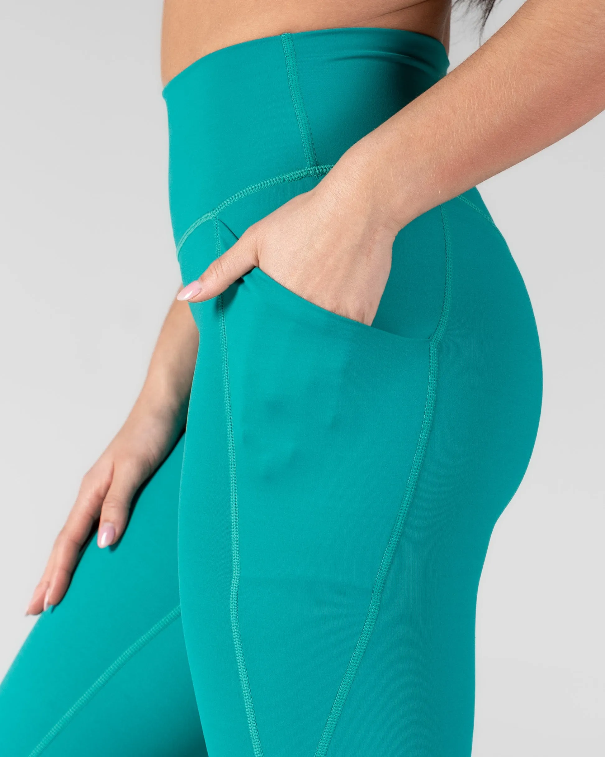 Lux Pace Leggings - Viridian