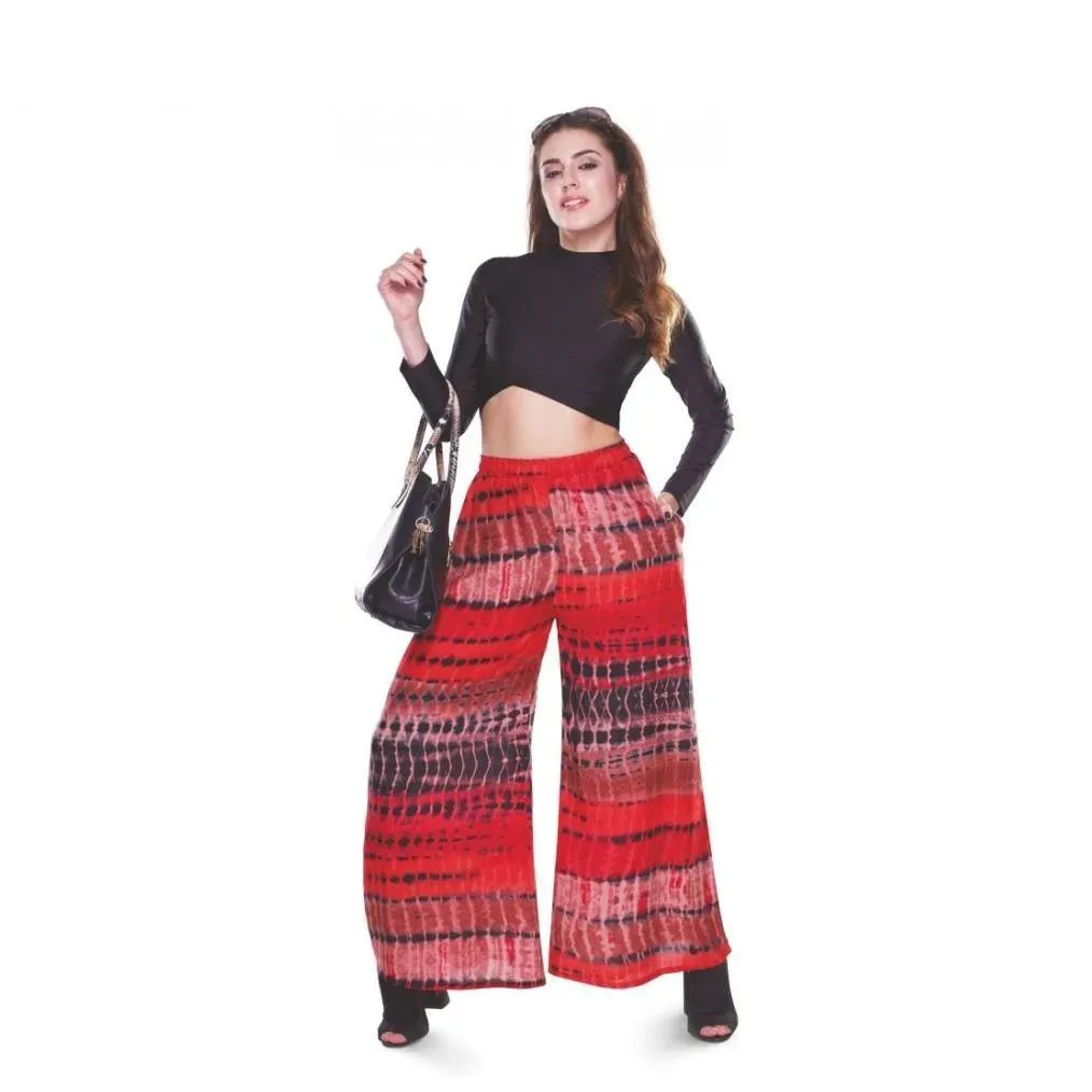 Lyra Printed Palazzo Pants