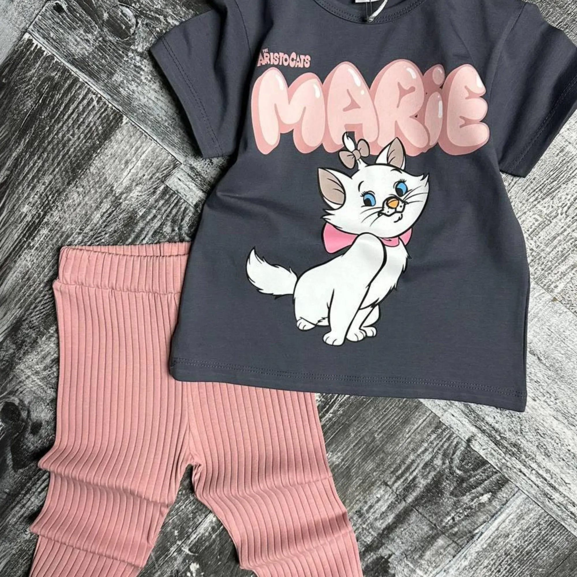 Marie Cat Girls Leggings Set