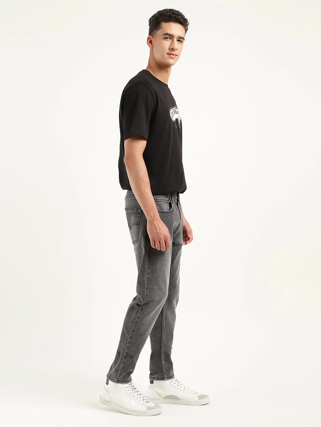 Men's 512 Black Slim Tapered Fit Jeans