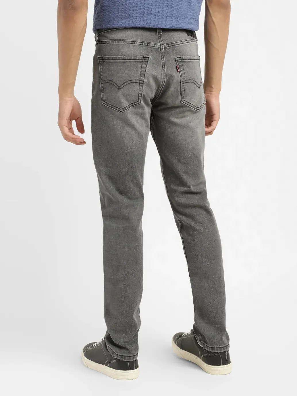 Men's 512 Grey Slim Tapered Fit Jeans