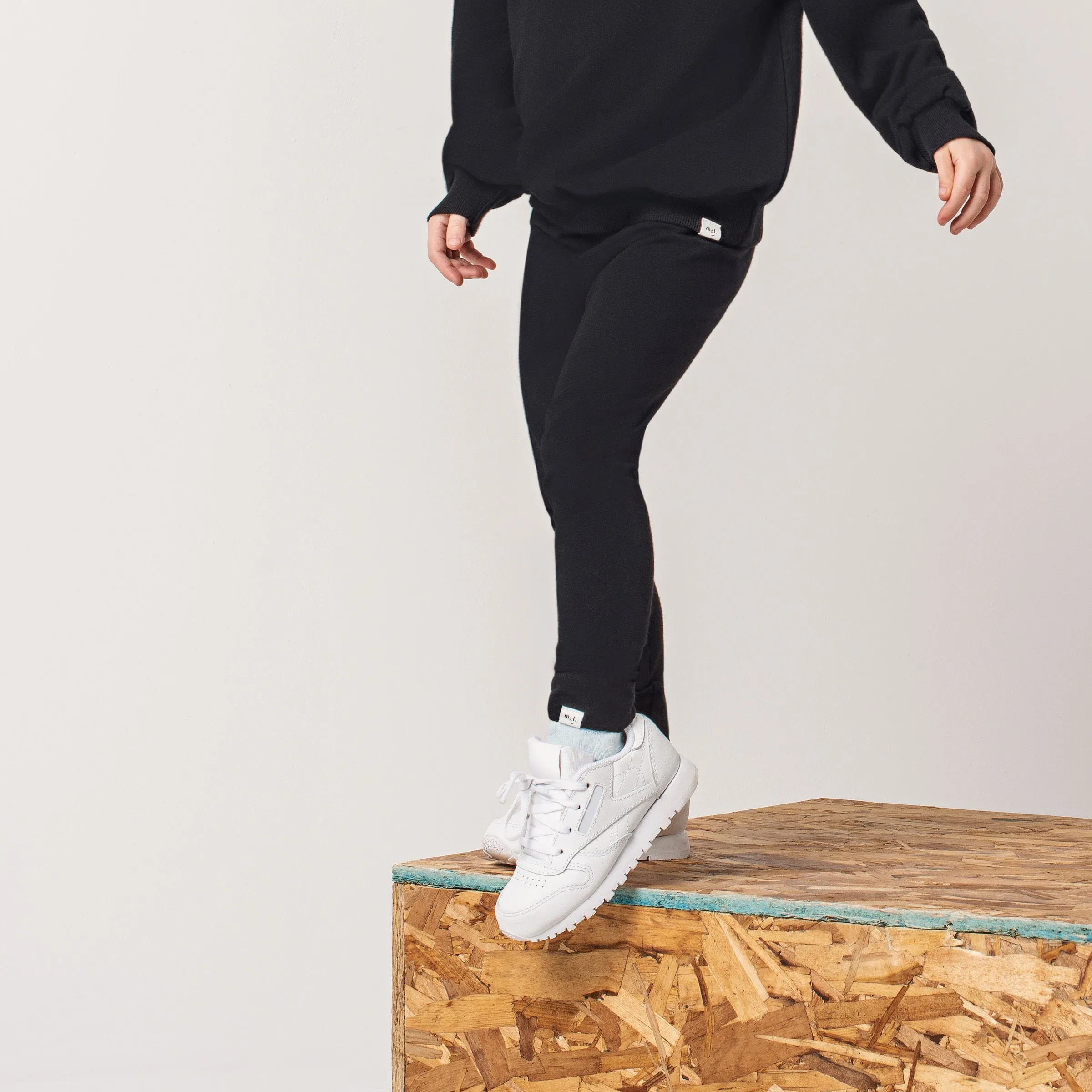 Miles Basics Pure Black Leggings