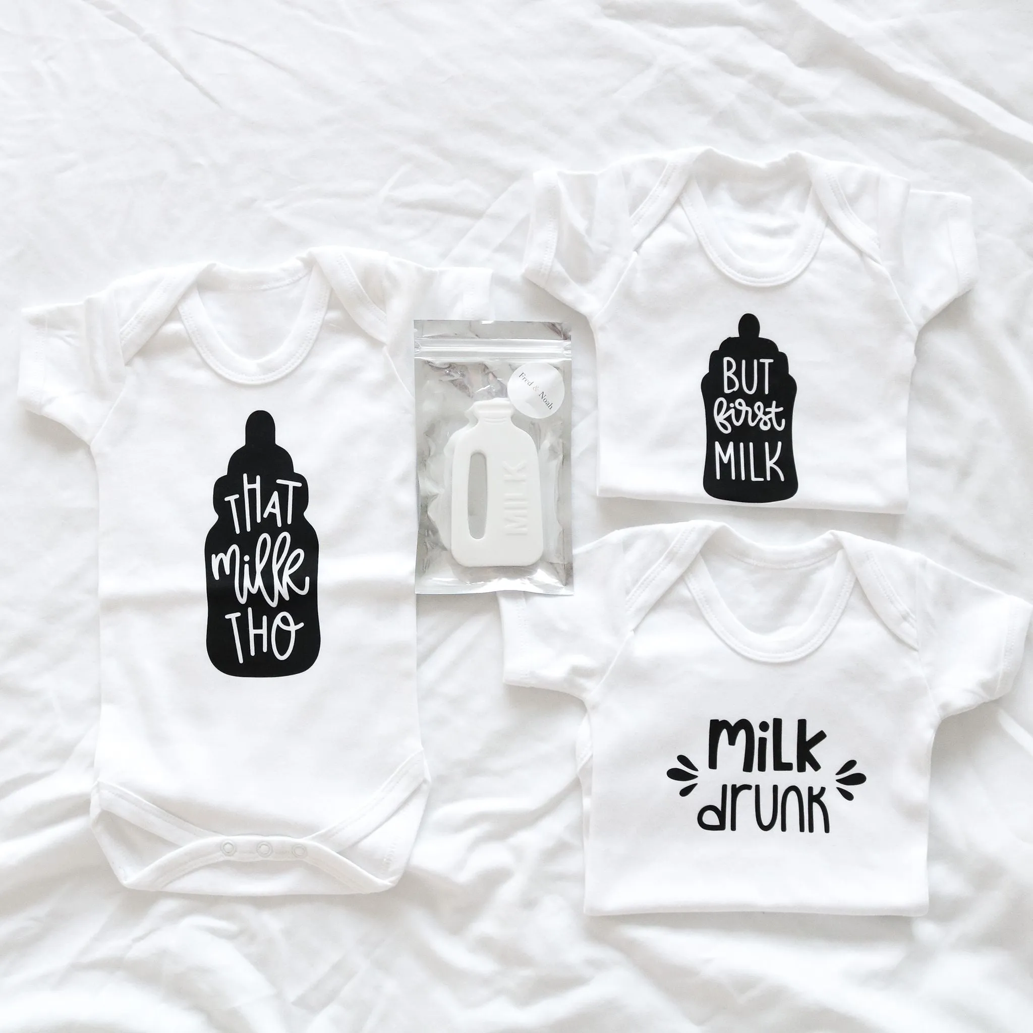 Milk drunk Baby vest