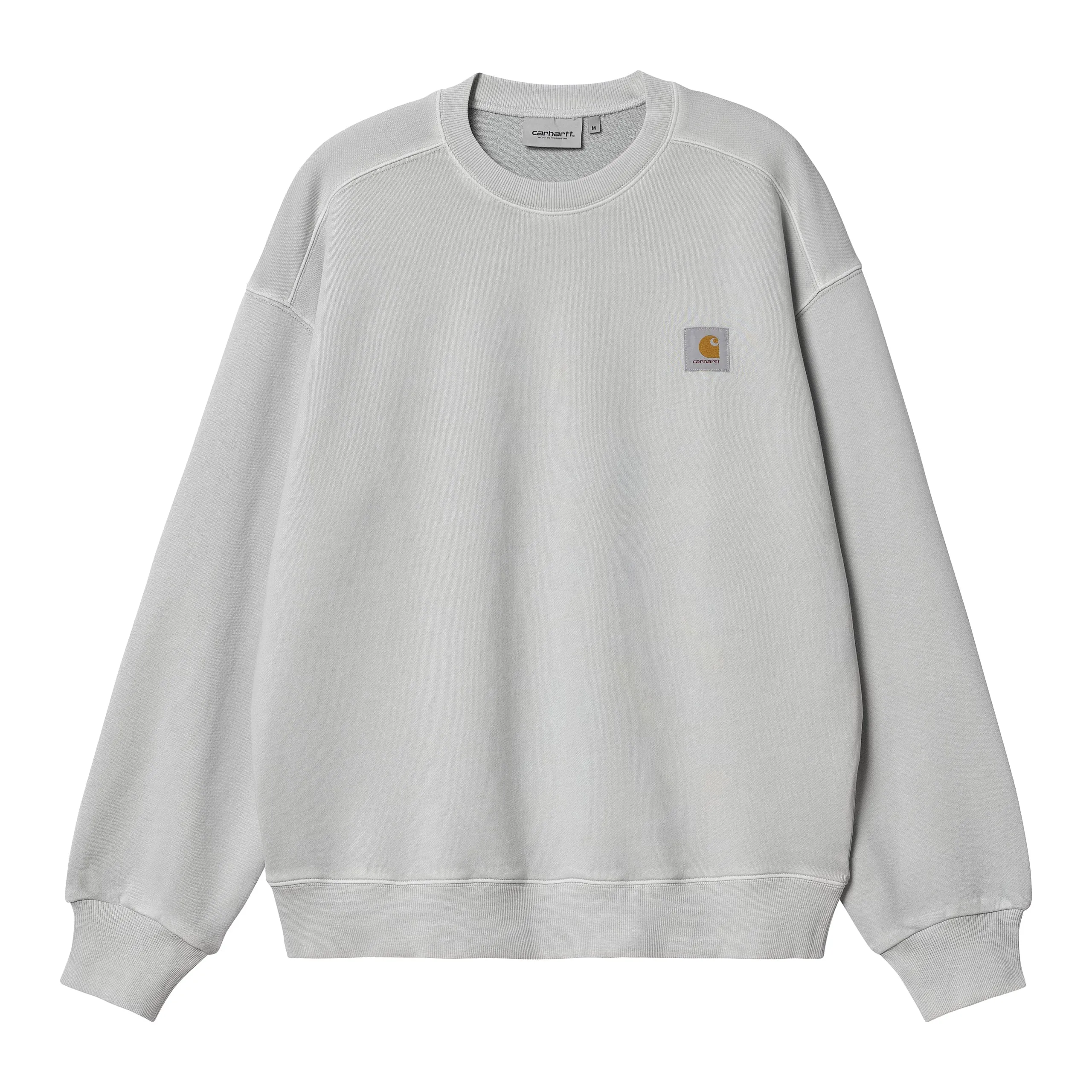 NELSON SWEAT SONIC SILVER GARMENT DYED