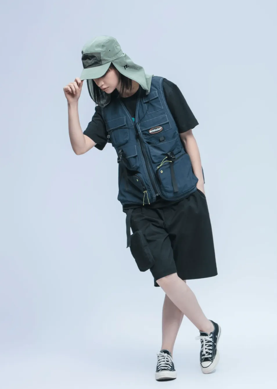 NOBADAY CARGO NAVY VEST