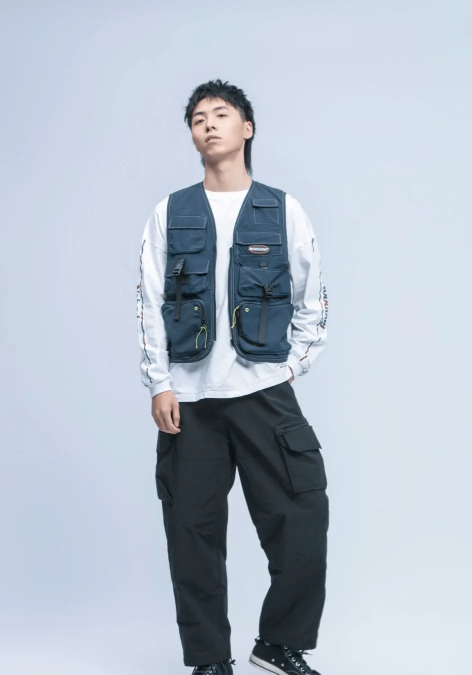 NOBADAY CARGO NAVY VEST