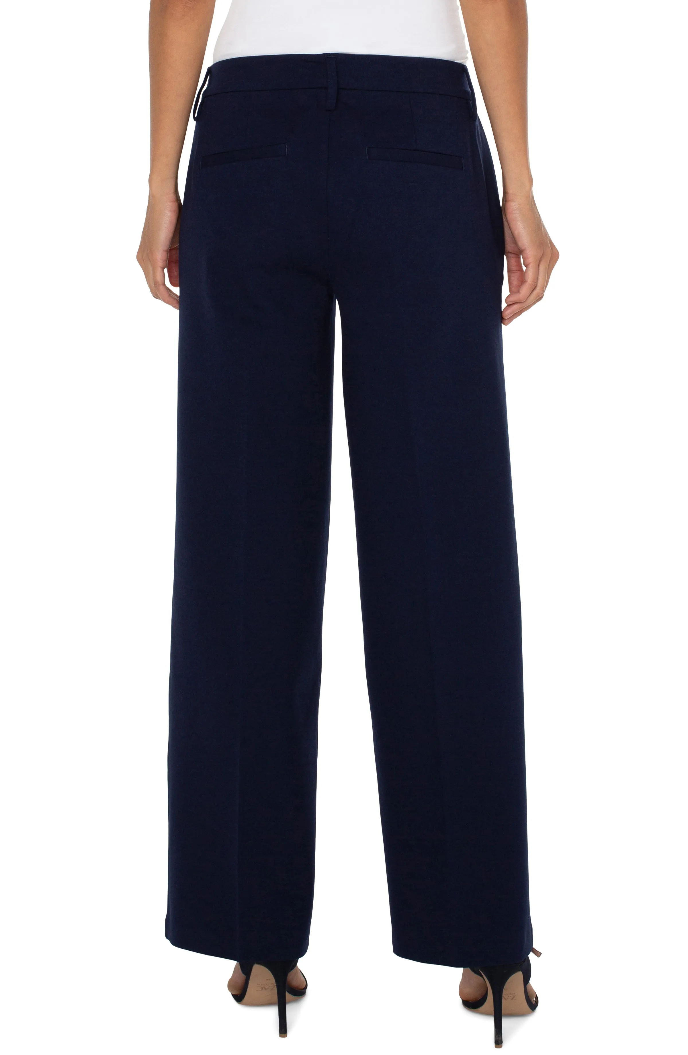 PETITE KELSEY WIDE LEG TROUSER