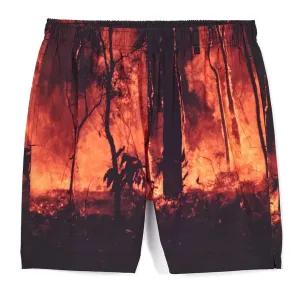 PURPLE - FIRE SEASON SWIM SHORT