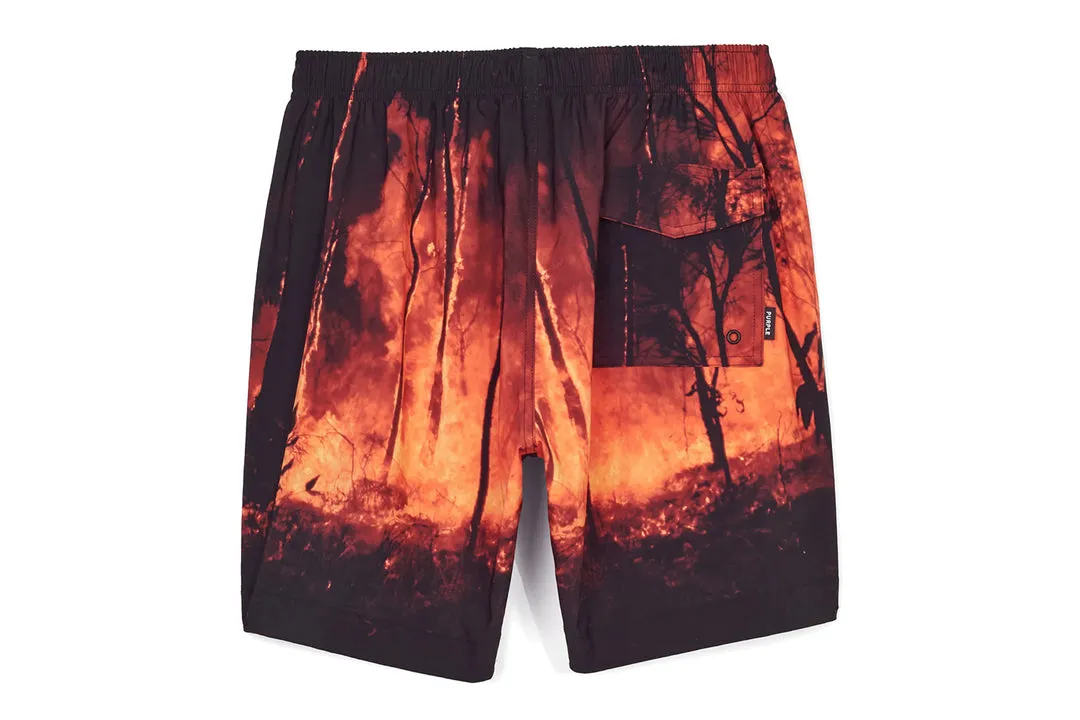 PURPLE - FIRE SEASON SWIM SHORT