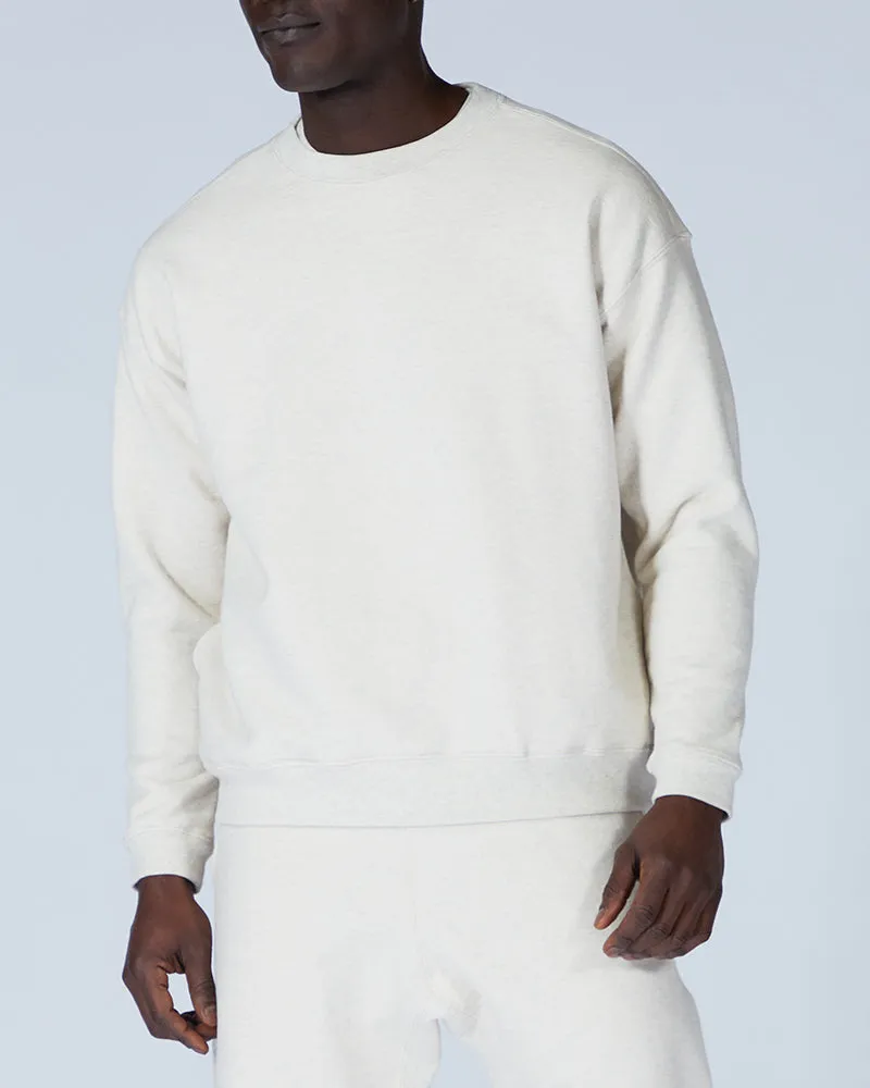 Recycled Cotton Sweat Crewneck