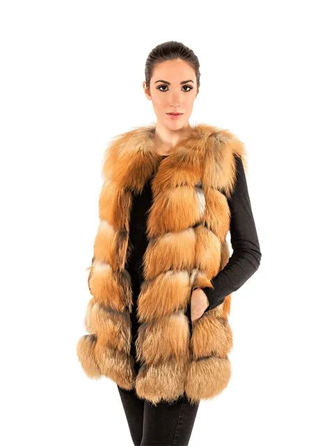 Red fox vest