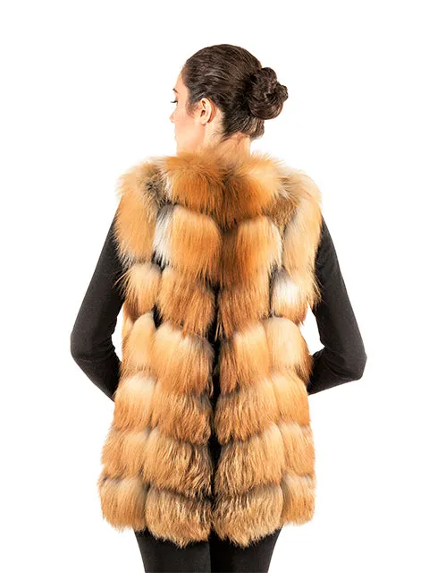 Red fox vest