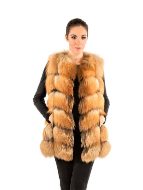 Red fox vest