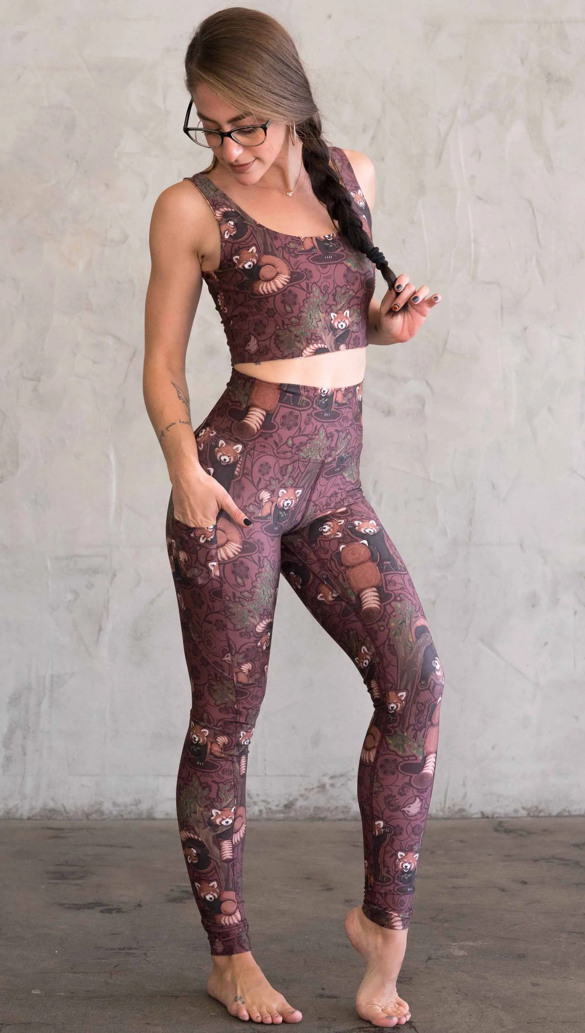 Red Panda - Featherlight Leggings