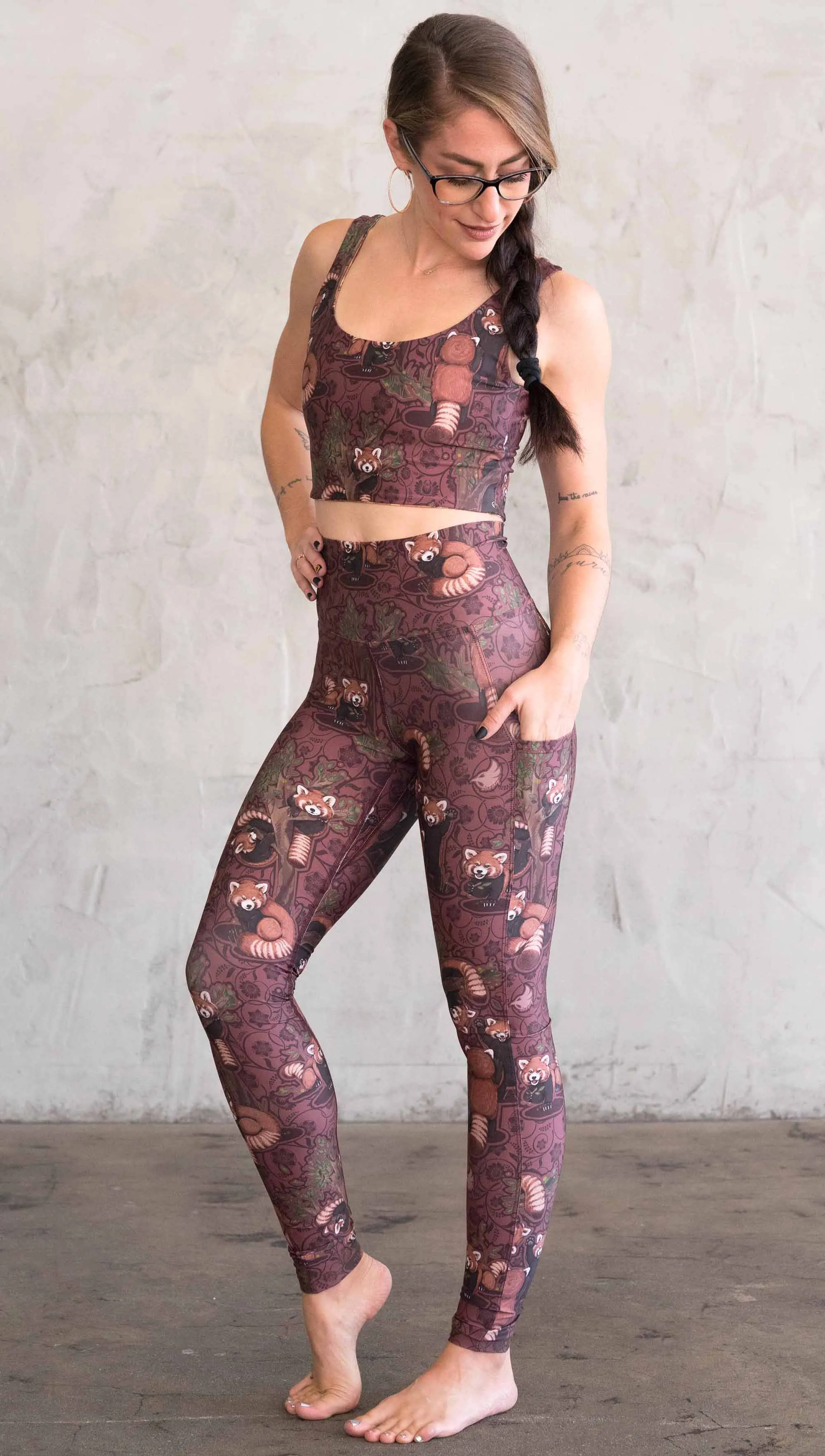 Red Panda - Featherlight Leggings