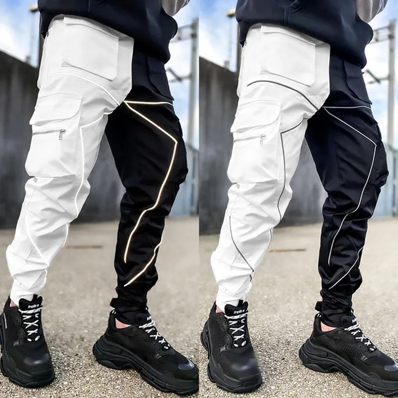 Reflective Cargo Joggers