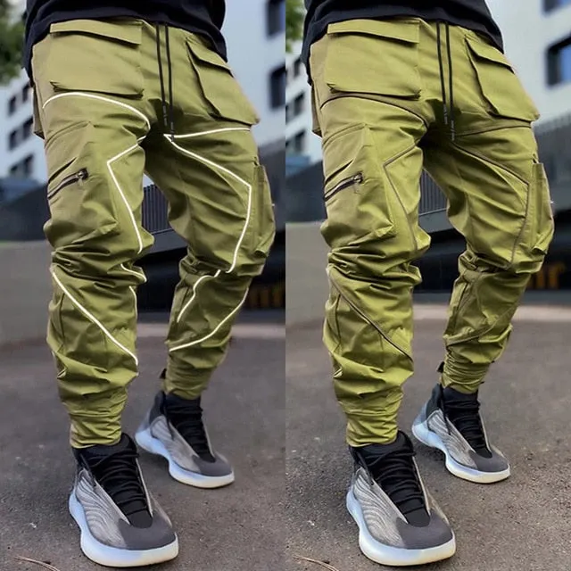 Reflective Cargo Joggers