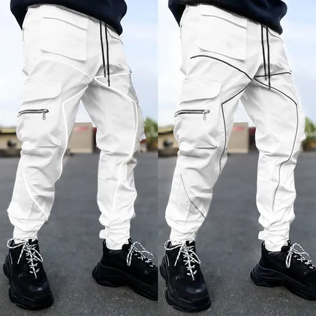 Reflective Cargo Joggers