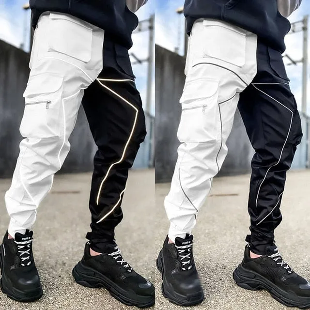 Reflective Cargo Joggers