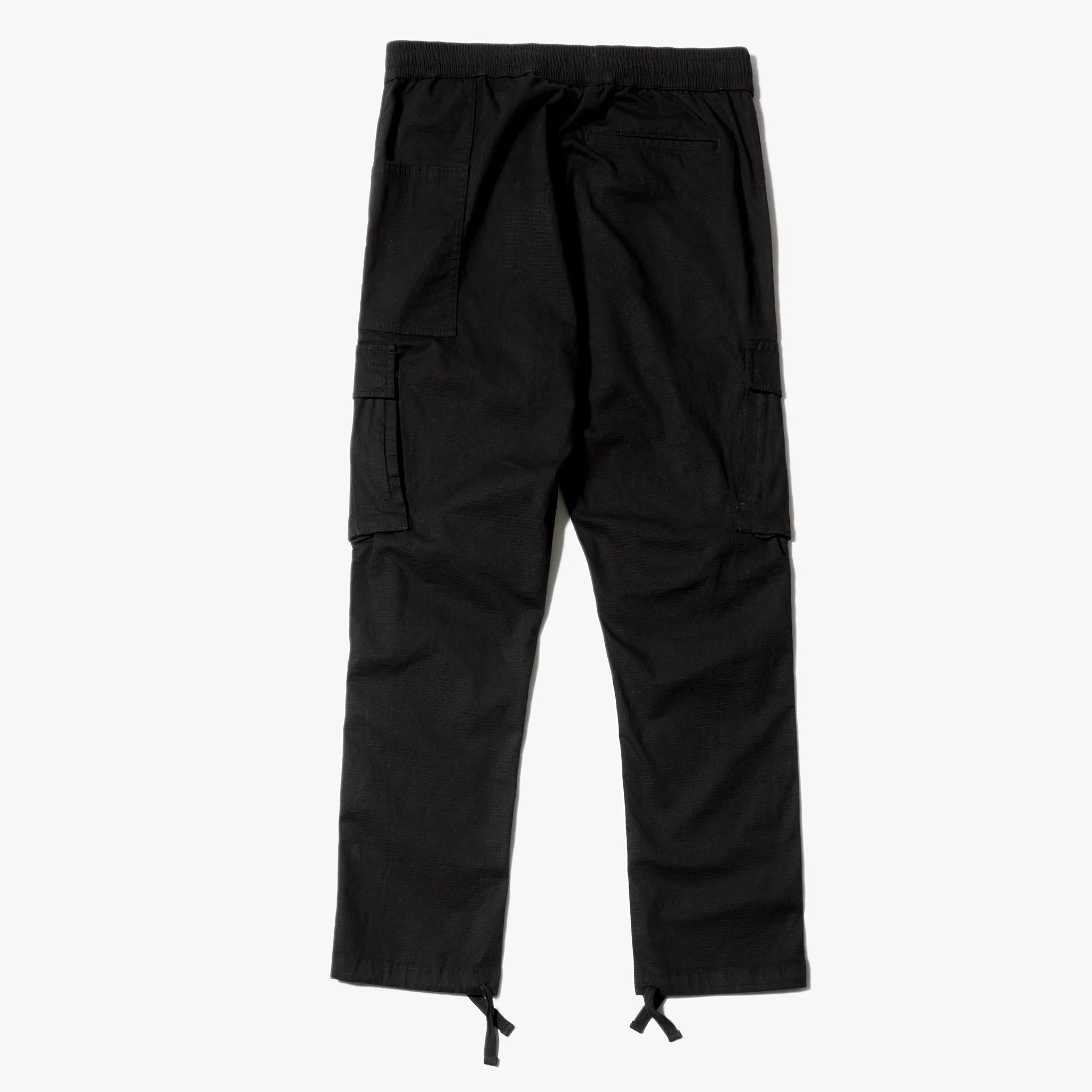 Rip Twill Ripstop Cargo Pants (Black)