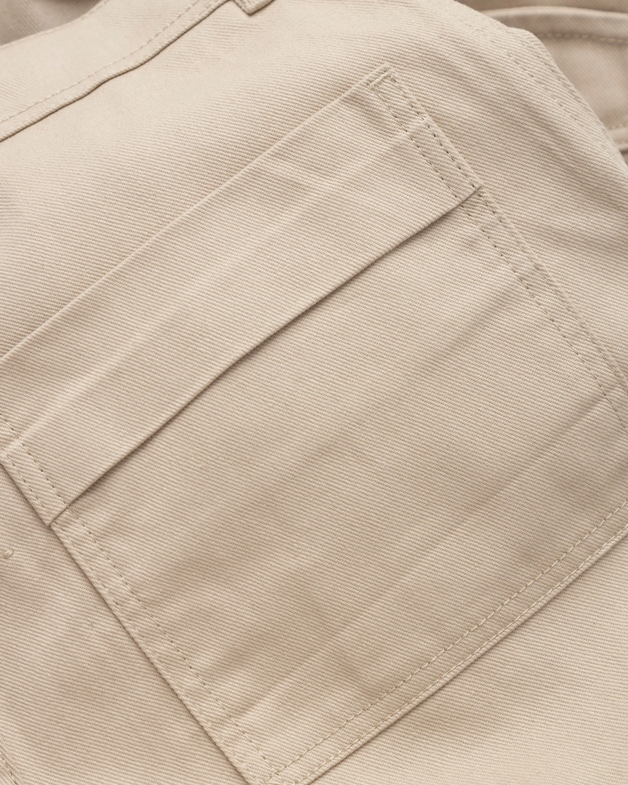 Riviera Wide Cargo Pants Cream