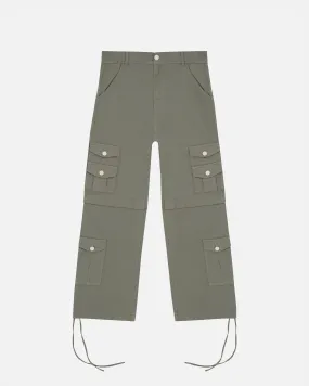 Riviera Wide Cargo Pants Green