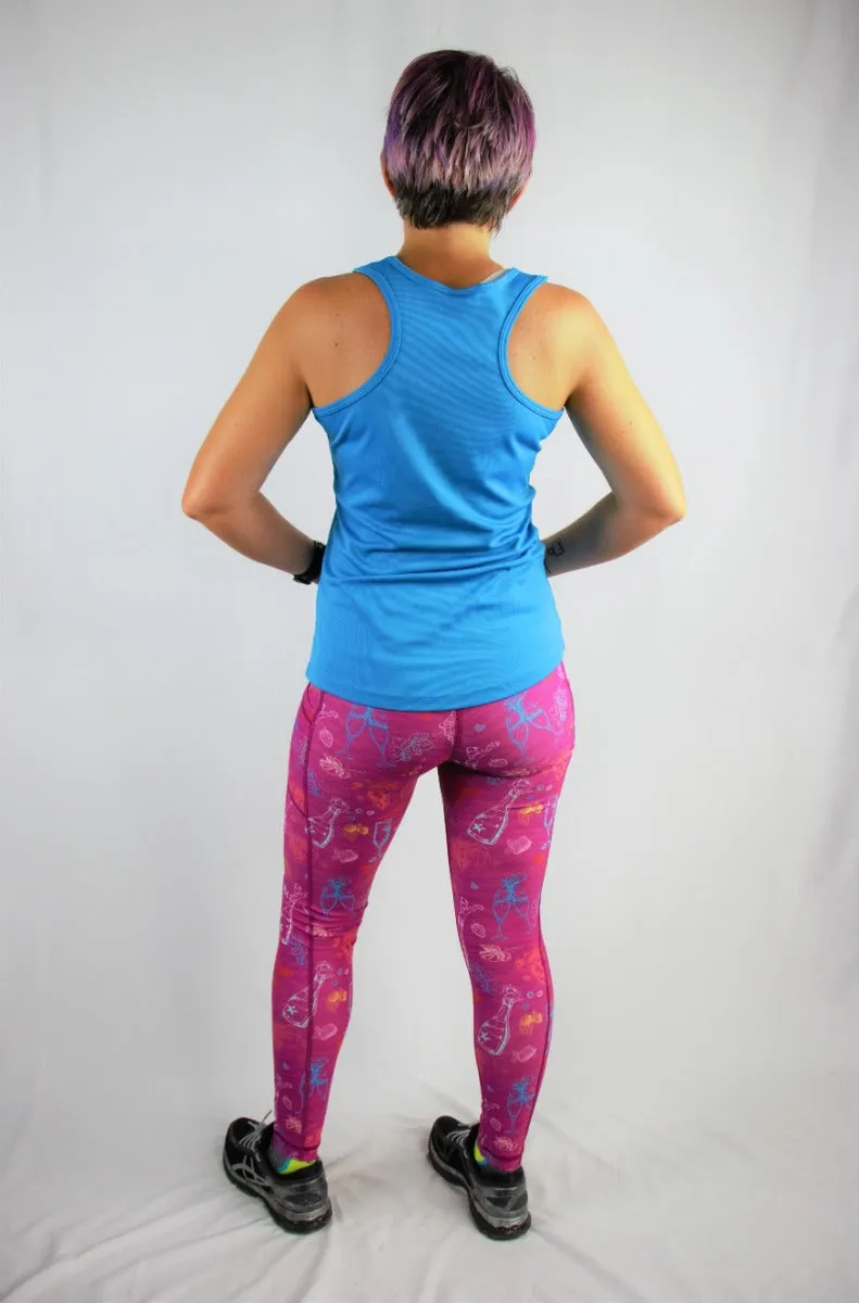 Sale Unisex Leggings | Pink Fizz