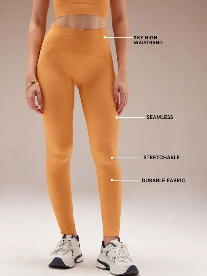 Sand Sky-Rise Leggings