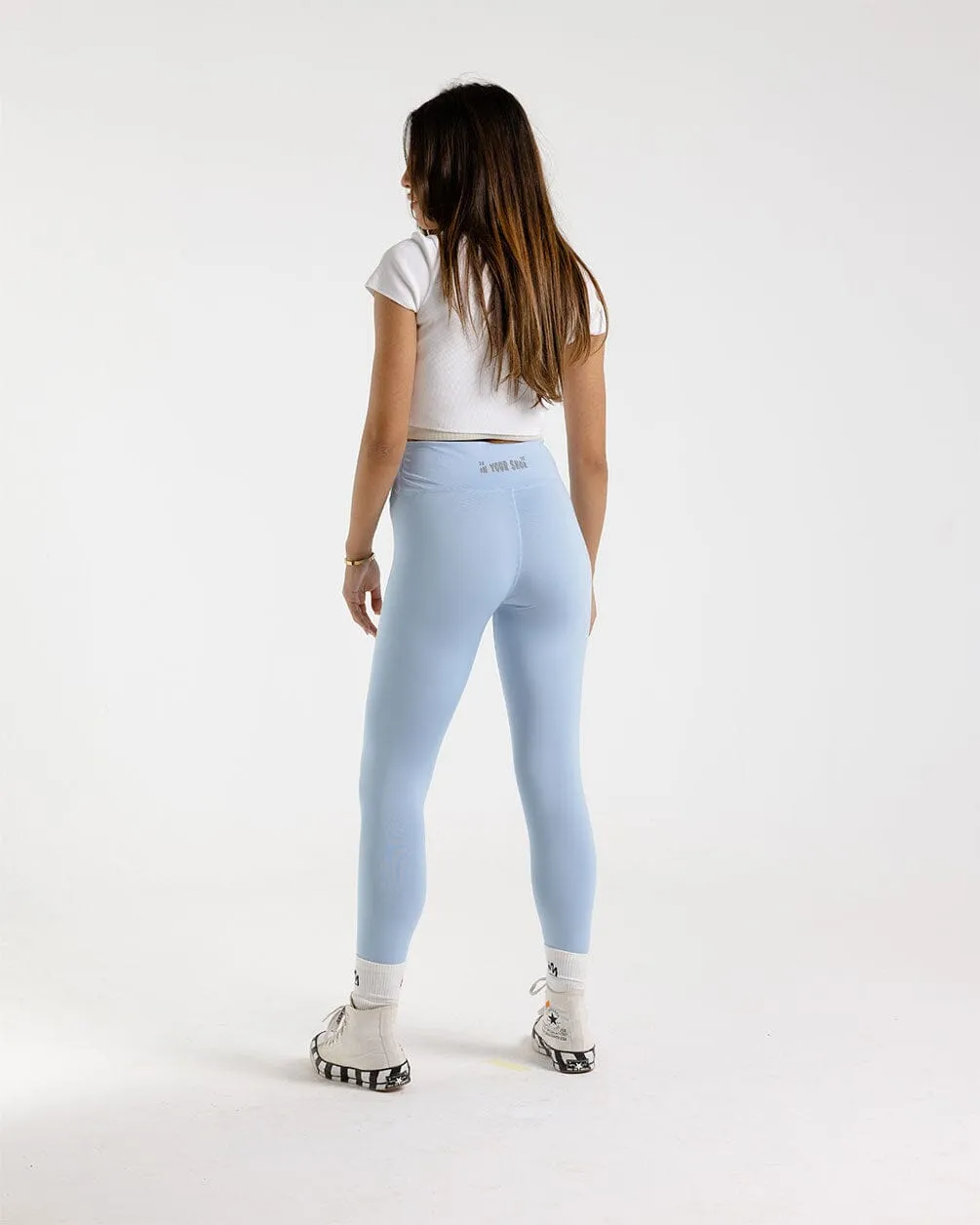 Seamless Baby Blue Leggings