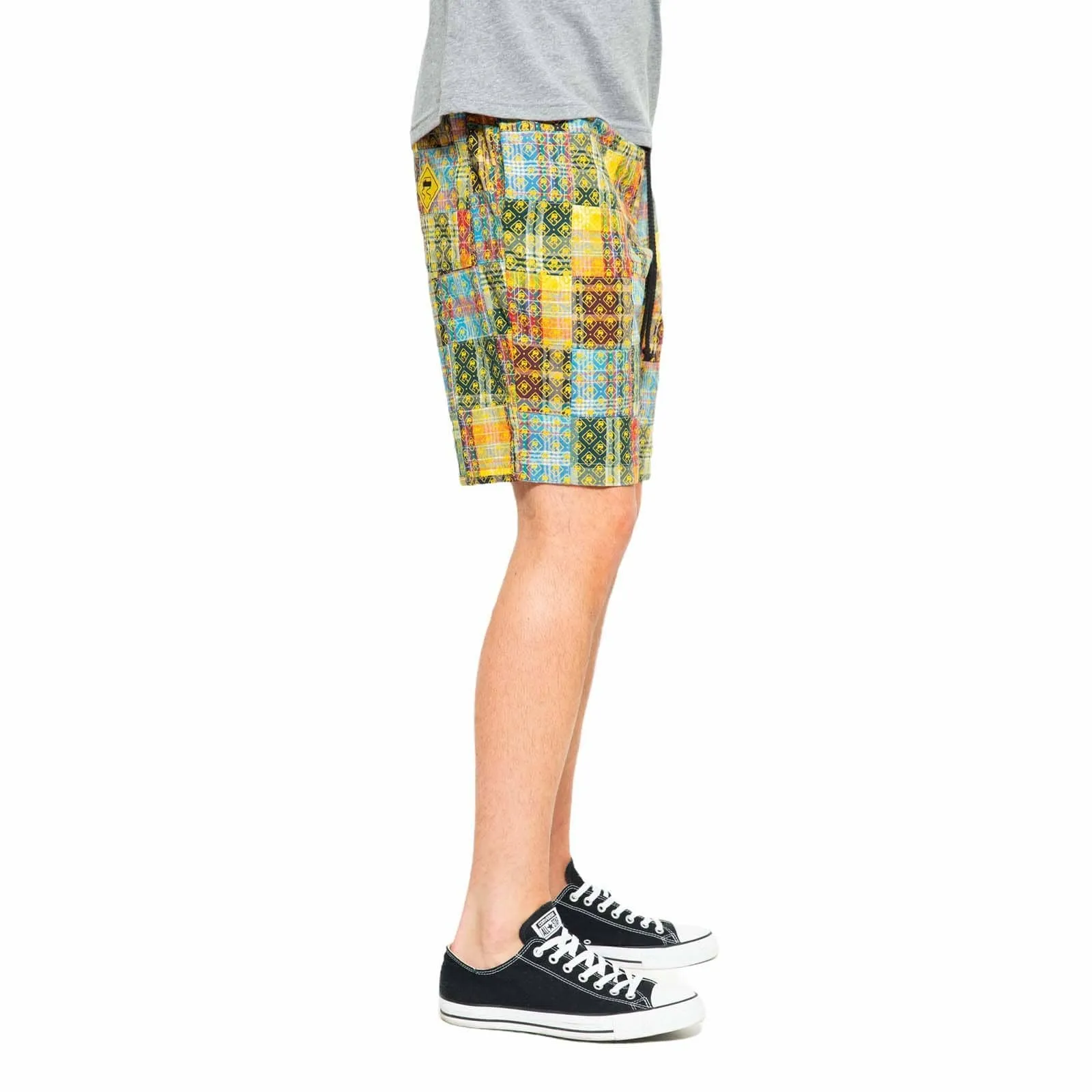 Skidz Logo Patchwork Shorts