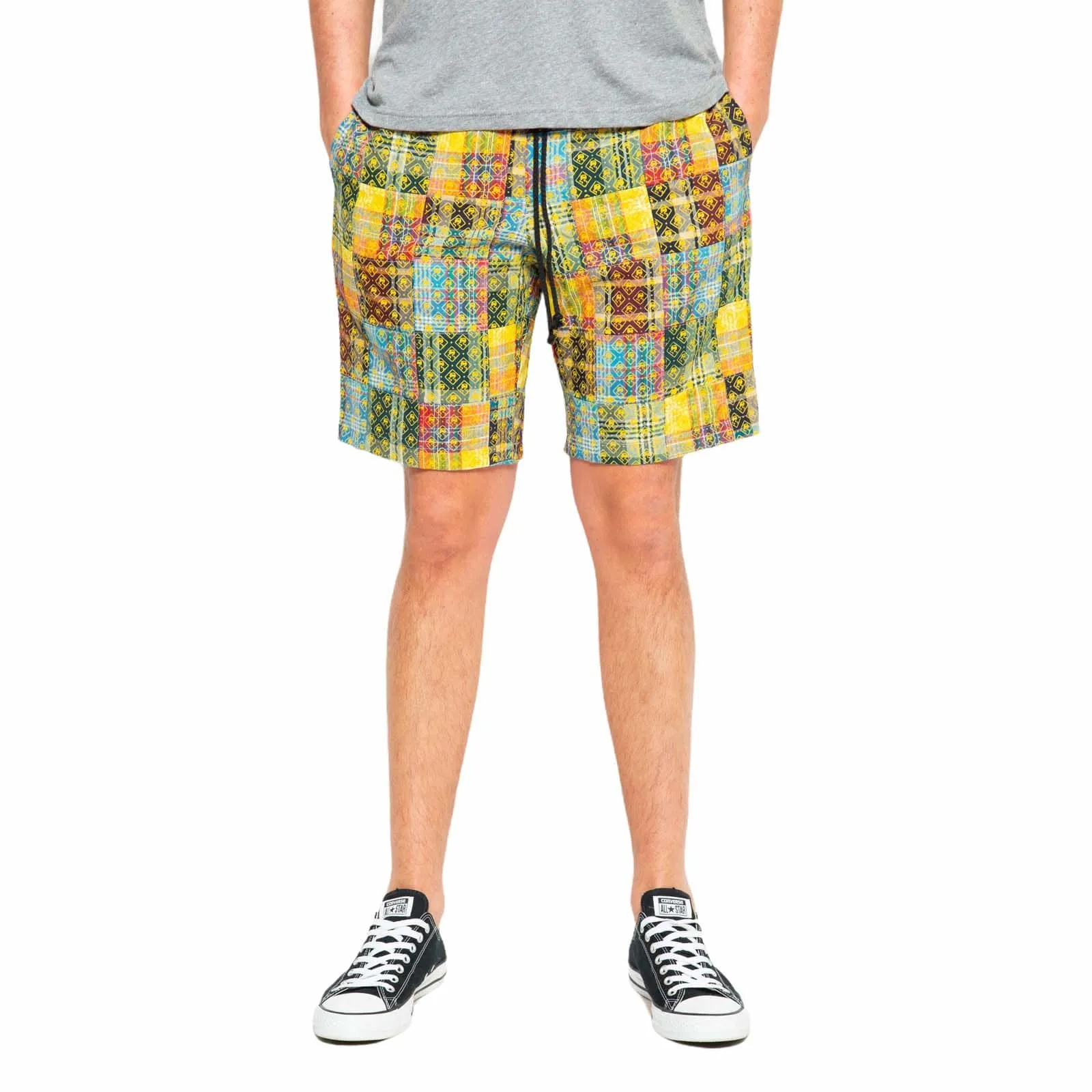 Skidz Logo Patchwork Shorts