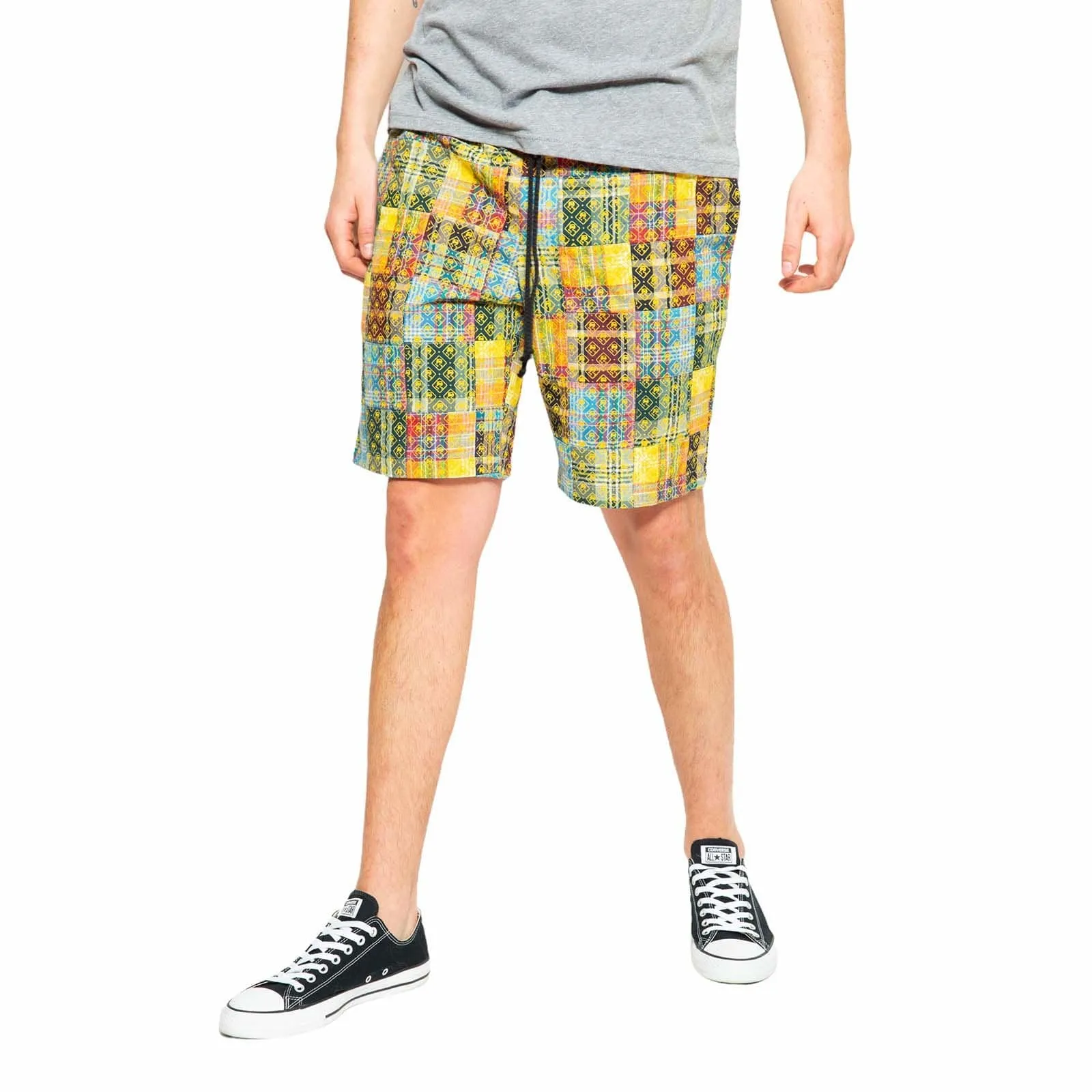 Skidz Logo Patchwork Shorts