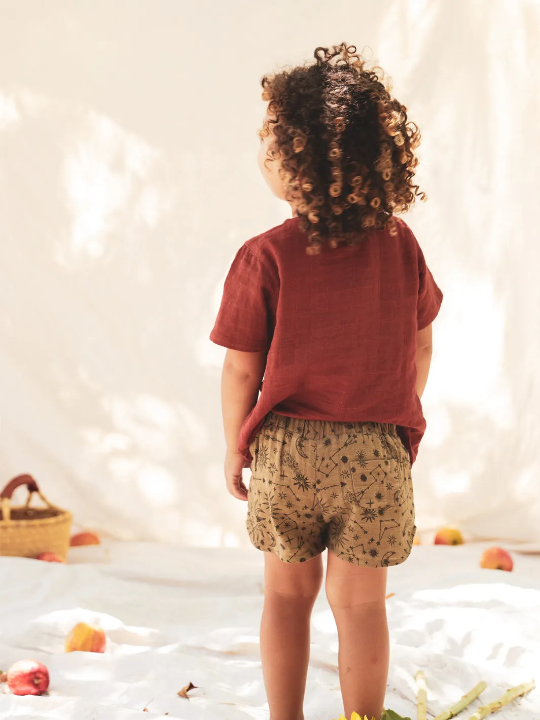 Taj Shorts - Olive Constellation