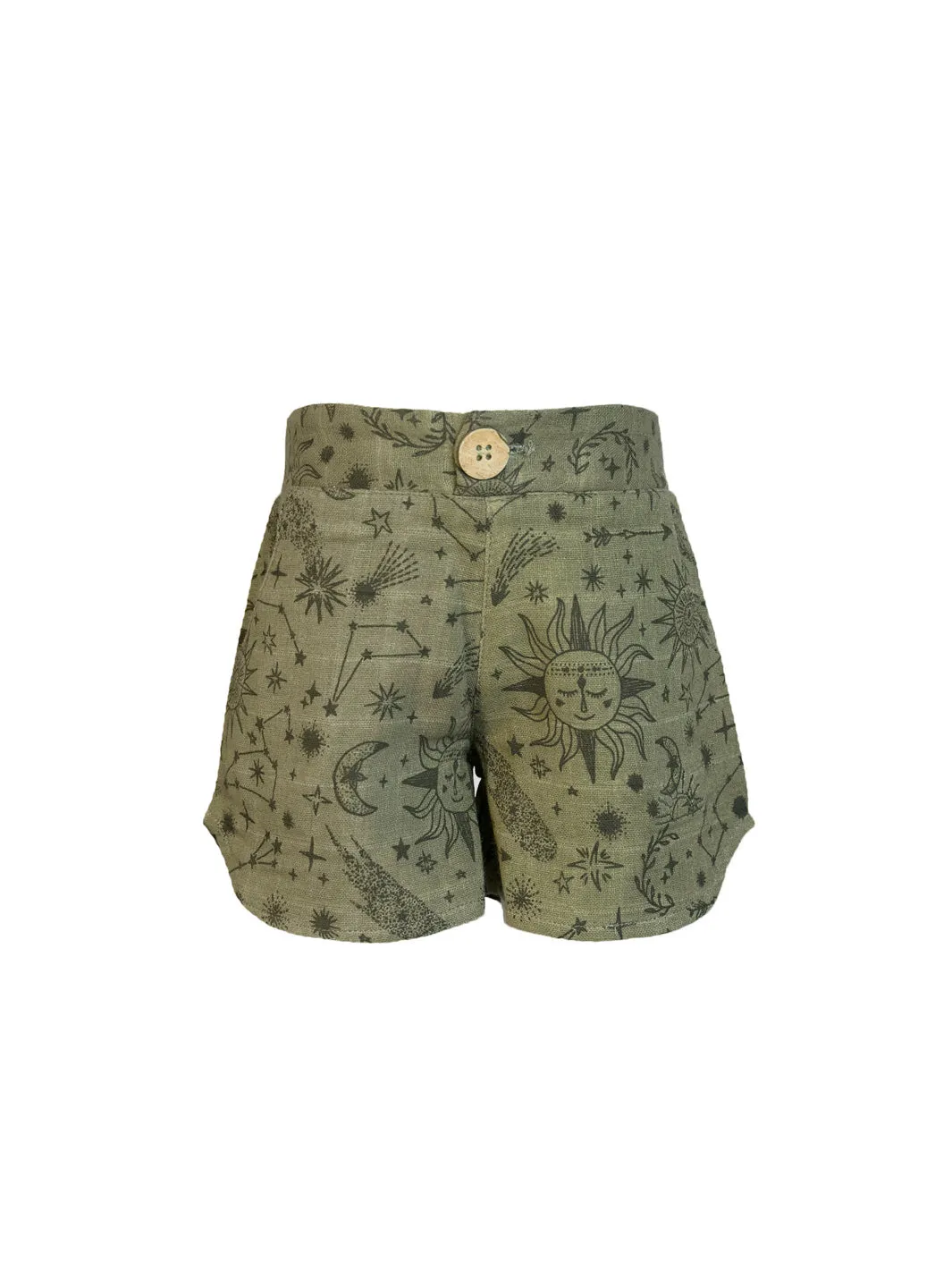 Taj Shorts - Olive Constellation