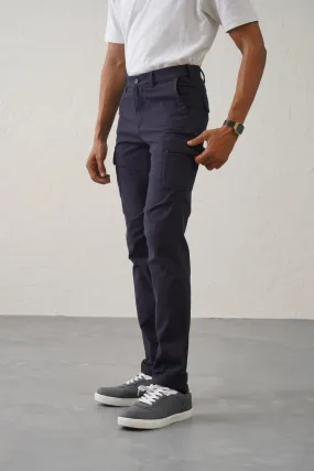 The Regular Fit Pro Cargo Pants - Navy