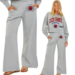 University Wide Leg Sweats