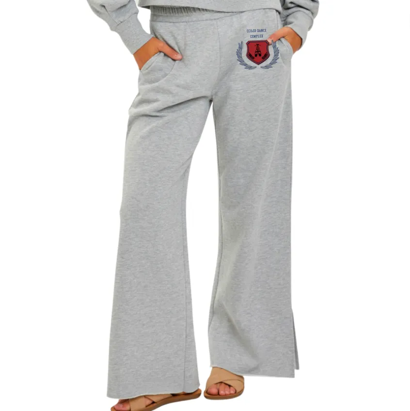 University Wide Leg Sweats