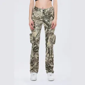 Utility Cargo Pants - Olive Hunting Camo