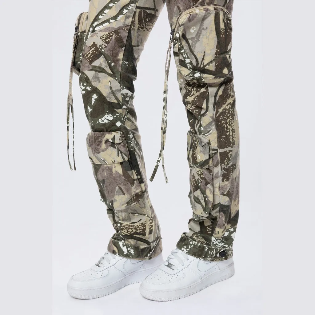 Utility Cargo Pants - Olive Hunting Camo