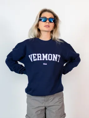 VERMONT STATE SWEAT - NAVY