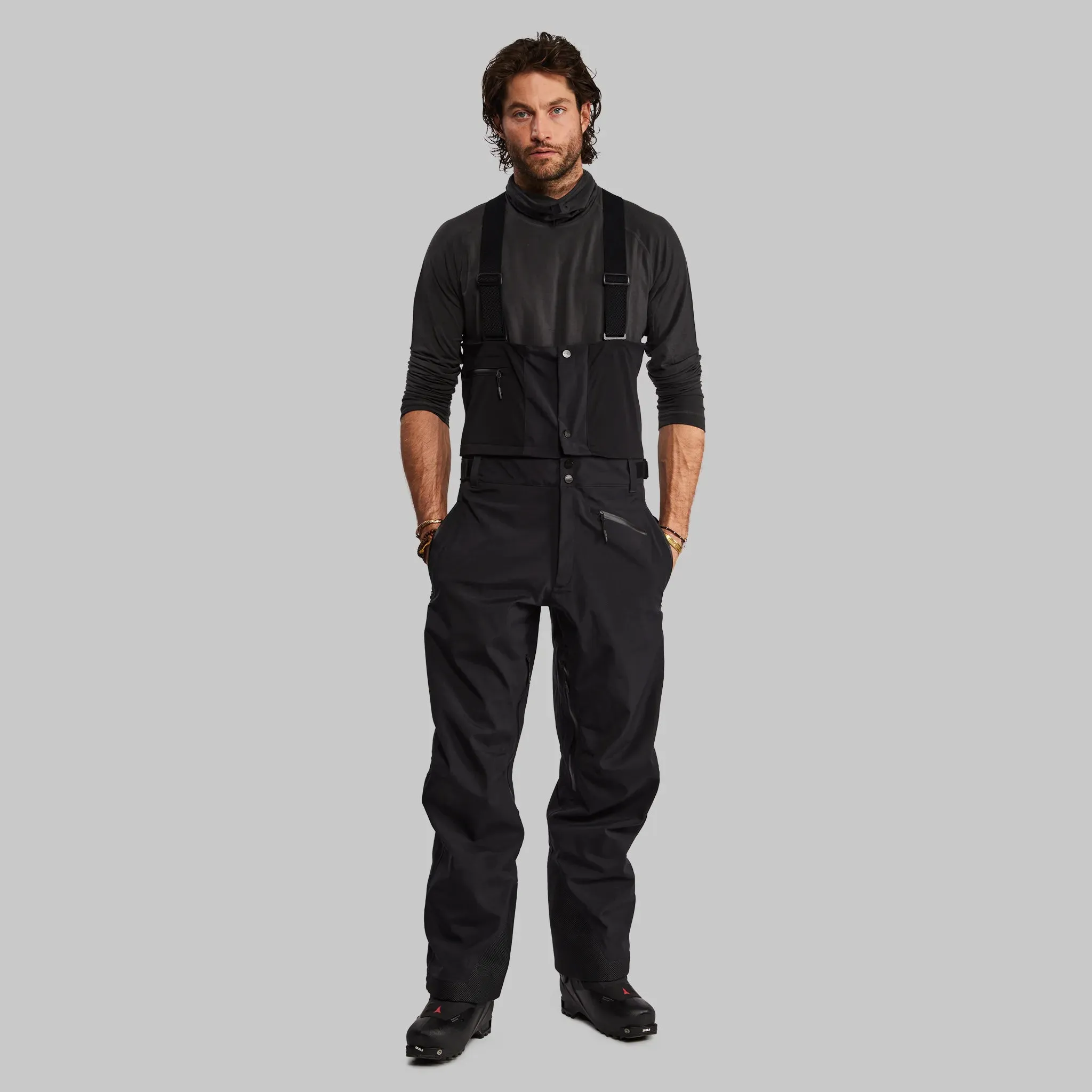 Waterfallproof Ski Pants. Black edition